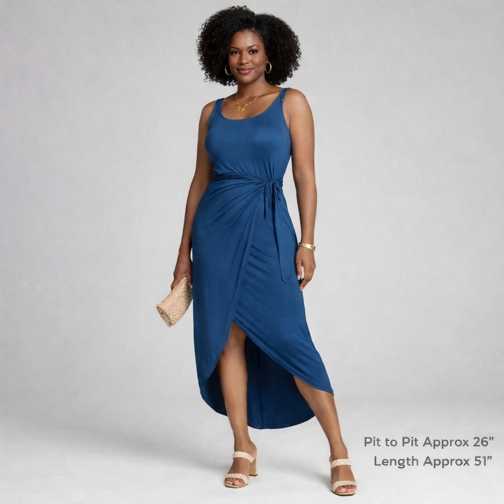 And Now This Sleeveless Tulip Maxi Dress – Size 3X – NWT